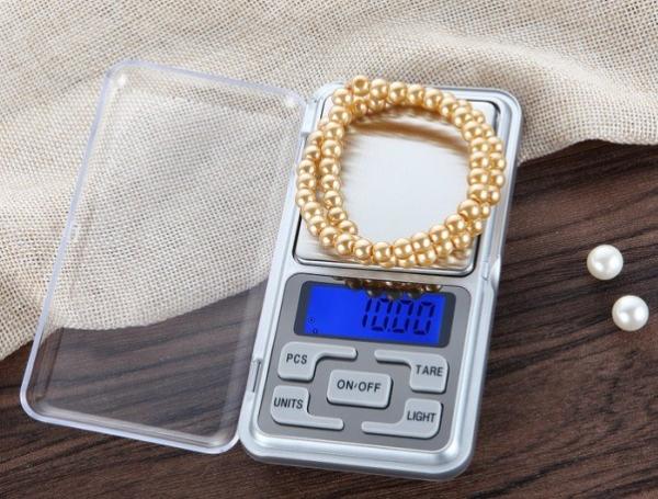 Balance de poche numérique pour bijoux HY-ZP Mini Gram, 200g 0,01g