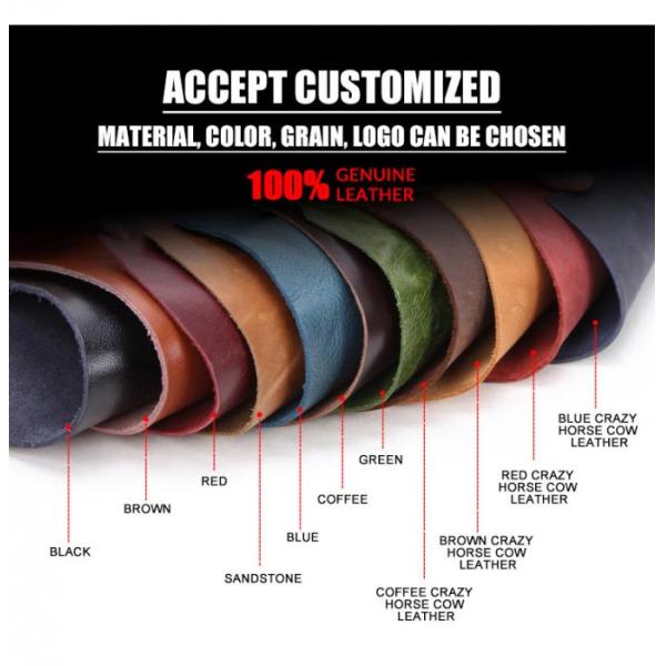 Бумажники изготовленных на заказ дам неподдельные кожаные водостойкие для женщин