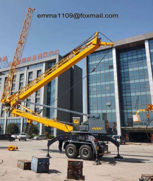 YT2227 40 Self Erecting Tower Crane with 27m Boom Length and 4t Load Capacity