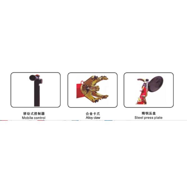 Semi Truck Wheel Balancers Mobile low-voltage control handle Truck Wheel Balancer Alloy claw Automatic Wheel Balancer Heavy Duty Vehicle Tire Changer