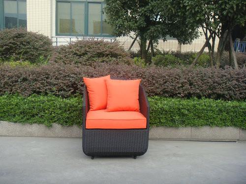 3 Seat - 4 Seat Aluminum Frame Fashion Outdoor Rattan Sofa Set