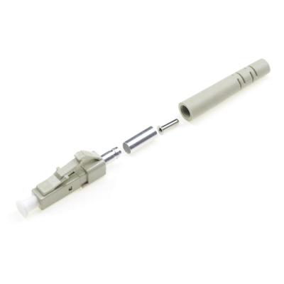 LC Simplex Fiber Optic Connector Parts With Pull Bar 3.0 Fiber LC Uniboot Connector