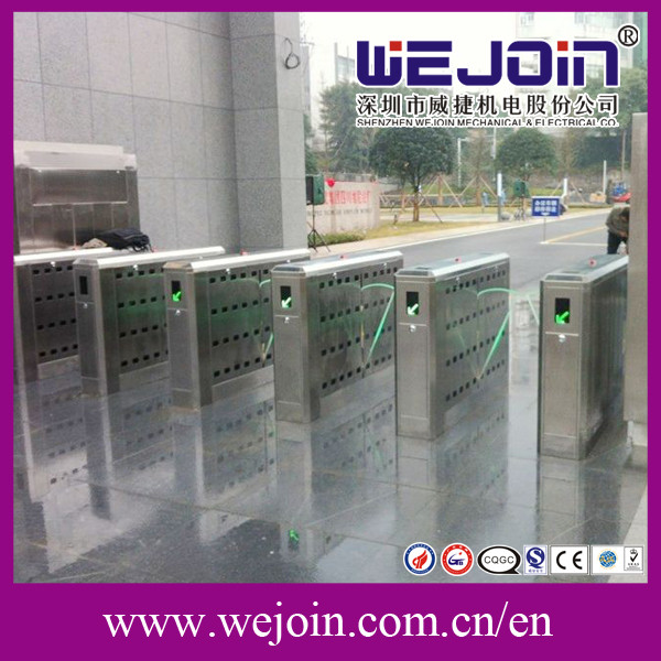 Турникет ворот барьера щитка ДК 12В нержавеющей стали метро 304 с картой Рфид