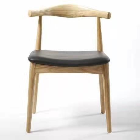 Wishbone Antique Wooden Throne Chair Y Shaped Solid Wood Dining Chairs