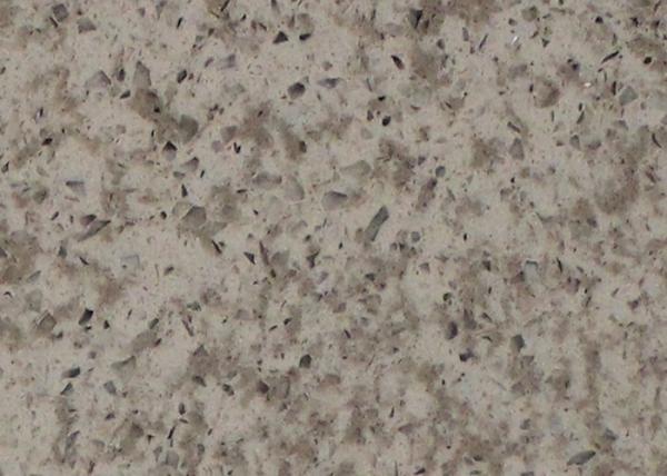 Big Natural Grey Quartz Countertop Slabs With Polished Finished Surface
