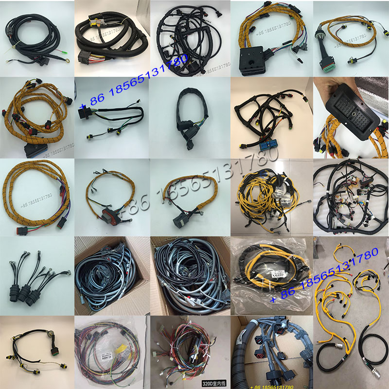 Brand New Excavator Electrical Cable Isuzu 4HK1 Engine Harness 721/12347 72112347 for JCB JS160 JS200