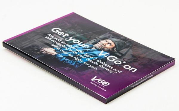 Digital Advertising Branding 7 Screen customized folded digital video greeting card for business marketing and events
