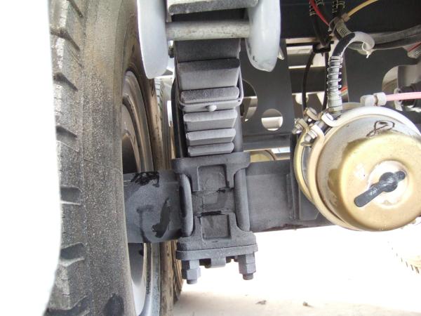 Leaf Spring Suspension Semi Trailer Spare Parts With 10 Pieces Leafs W90mm * T16mm