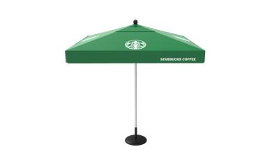 Outdoor Advertising Beach Umbrellas UV Resistance Custom Printing Color