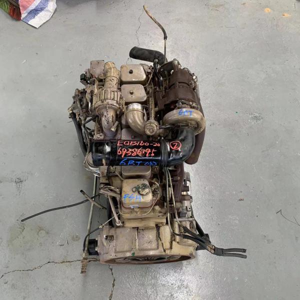 Bajo consumo de combustible 6 cilindros motor diésel 6BT1 para suministro de bomba pequeña