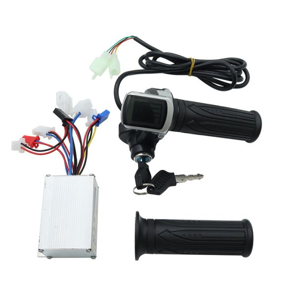 YI Yun 36V/48V500W350W Mango de transferencia de cable alargado 24V500W Controlador de cepillo Accesorios para scooter