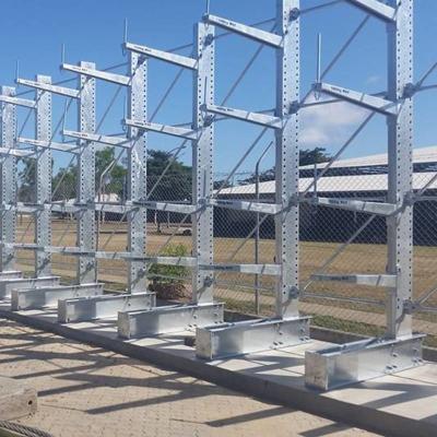 8M Heavy Duty Cantilever Storage Racks CE Cantilever Rack Shelf