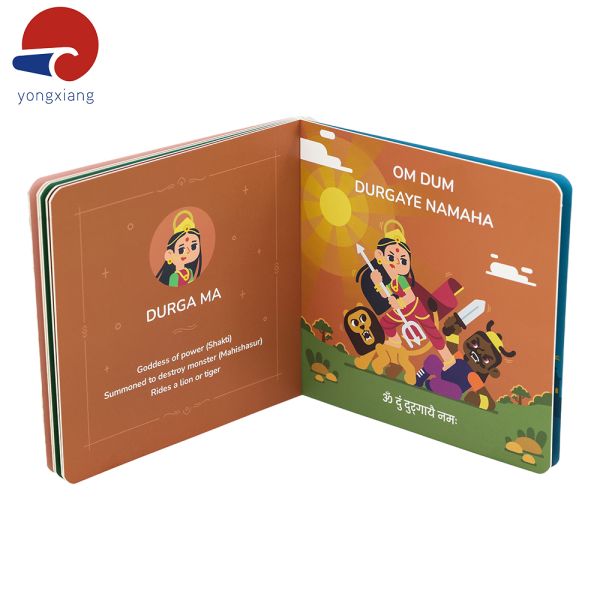 Glossy / Matte Children's Board Books 4C Story Book Printing