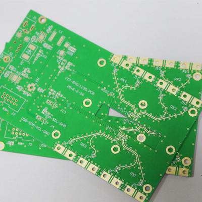 Microondas RF Rogers PCB placas de circuito impresso fabricante imersão ouro