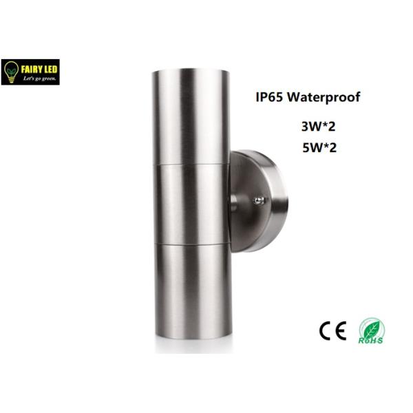 Stainless Steel Outdoor Twin-head LED Wall Light 6W 10W AC220V 3 years warranty
