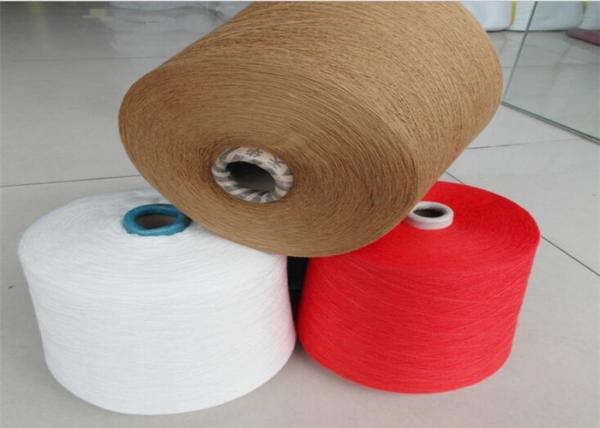 Fio de algodão tingido colorido reciclado para o fio do espanador, fio de algodão de confecção de malhas dos testes padrões