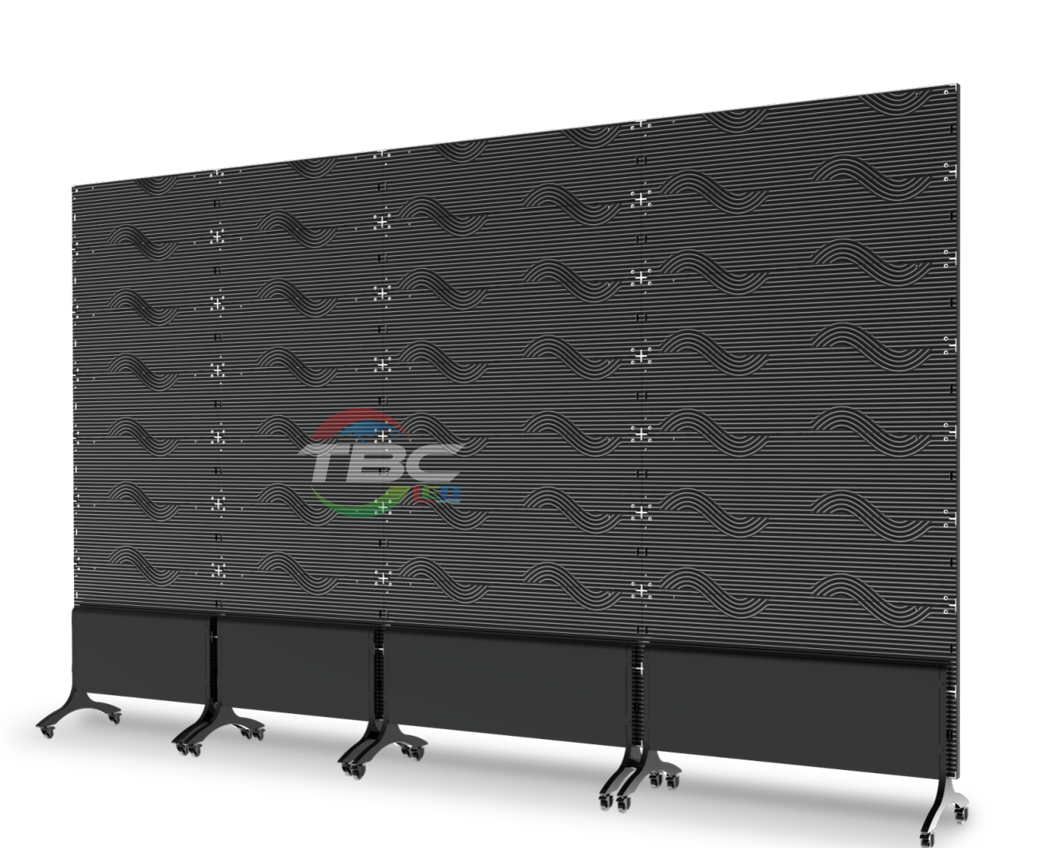 1mx2m P1.25mm 33mm Ultra Slim Foldable LED Poster with 3840Hz Refresh Rate for Digital Advertising