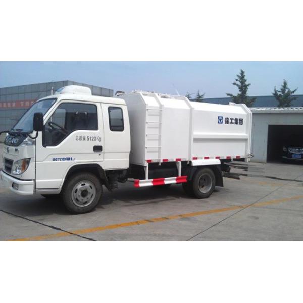 7300kg Special Purpose Vehicles Side Loading City Garbage Collection Truck