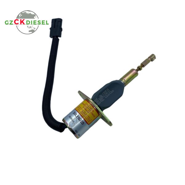 24V Shutoff Solenoid Valve 3930234 3928161 3964624 SA-4335-24 SOL22024 6743-81-9140 for 6CT 8.3 Engine PC300-7 Excavator
