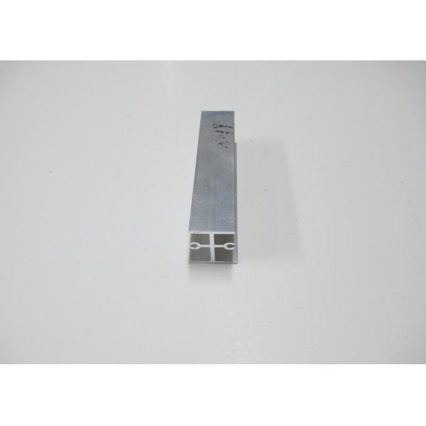 Silver Anodized Aluminium Solar Panel Frame Mounting Aluminum Extrusion Profile
