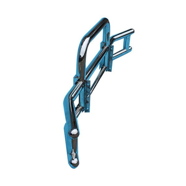 American Semi Big Truck Deer Guard Bumper Hand Polish