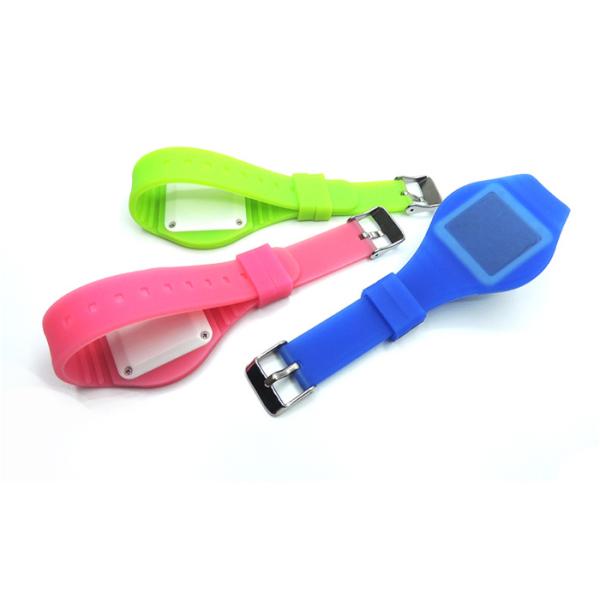 Candy colors Children's Electronic Silicone Watch LED Touch Cartoon Watch Promotion Custom Gift Cartoon