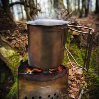 Максимум чашки 24oz 9.5cm набора буфета алюминиевого стиля GI военный