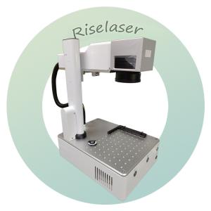 grabador animal de la etiqueta de oído de la máquina de la marca del laser de la fibra de 20w 30w 50w