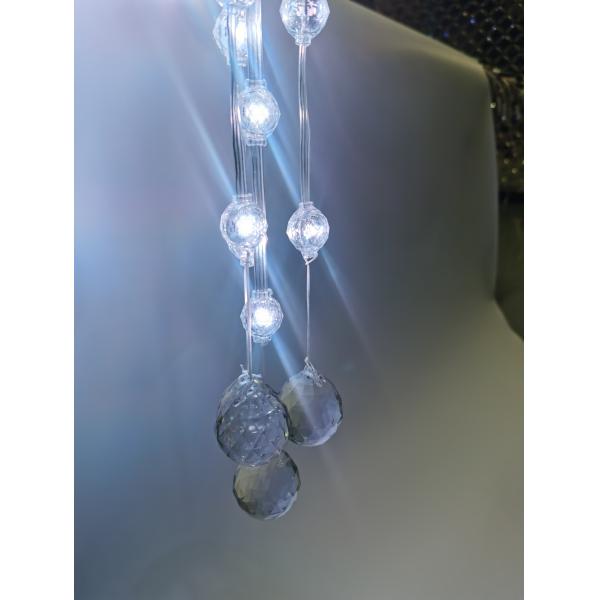 Световой источник пикселя 23*25 мм DMX512 Control Outdoor Crystal Light DC12V