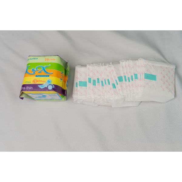 Disposable Cotton Pantiliners Hypoallergenic Breathable Comfortable Soft Material Feminine Hygiene Protection Solution