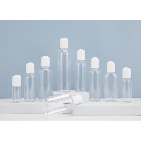 пластмасса круга 0.5oz 1oz 2oz 3oz 4oz Cosmo разливает ясного ЛЮБИМЦА по бутылкам с крышкой диска прессы