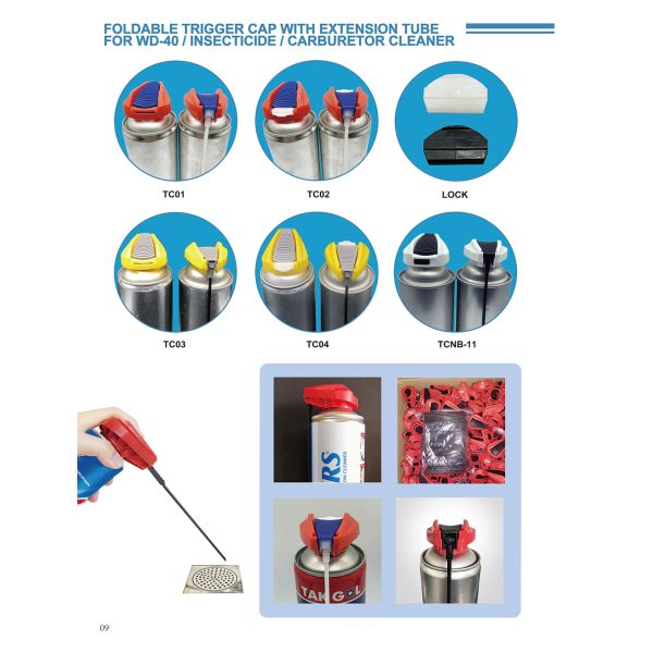 Heavy-Duty Aerosol Spray Trigger for Carburetor Cleaner Spray for Mechanics with Precision Control