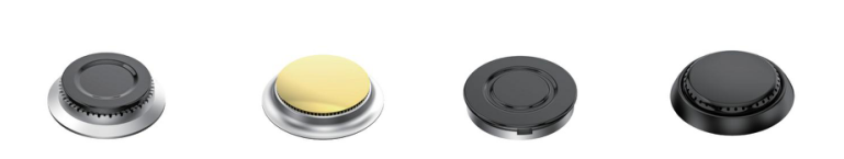 Portable Four Burner Gas Stove Camping Stainless Steel Cook Stove Wind Deflector Customized