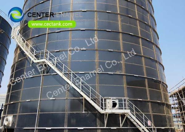 Tanques de armazenamento de água potável de aço antiaderência em painel revestido de vidro