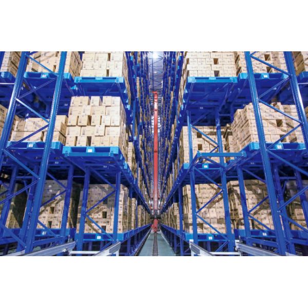 Double Deep pallet Stacker Crane ASRS, Floor Supported SRM(Storage Retrieval Machine), Automatic Storage And Retrieval System,Room Temperature Warehouse and Cold Storage