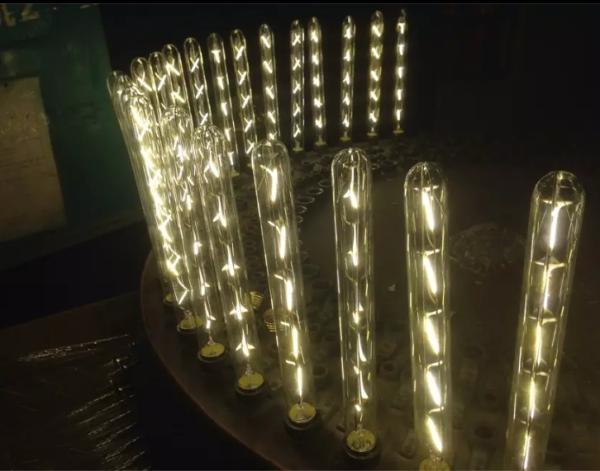 ETL UL cUL listed dimmable LED filament T10 T8 T6  LED tubular light 3.5 Watt warmest light