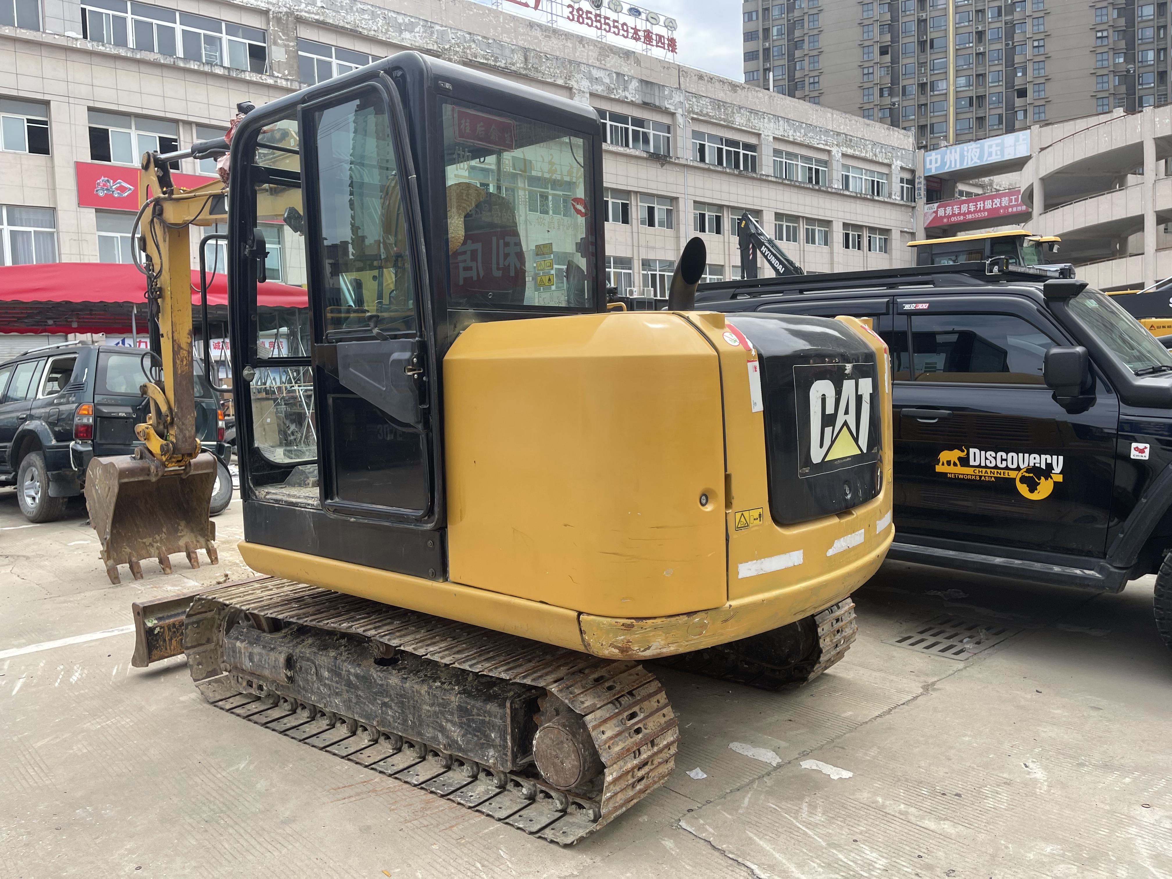 Сделанный в CAT используемом Китаем 306E2 6 двигатель CAT C2.4 экскаватора Crawler тонны