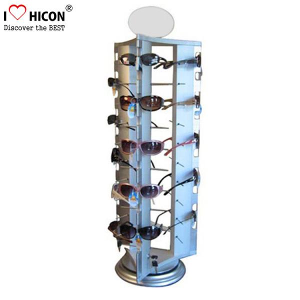 Counter Top Sunglasses Display Rack Rotating 24 Pairs Rayban Sunglass Display Stand