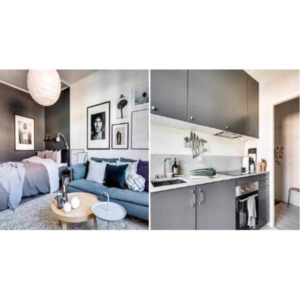 Дом виллы семьи живущий светлый стальной/полуфабрикат дома контейнера для перевозок