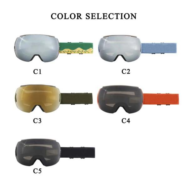 OEM Ski Snowboard Goggles with Customizable Design and Anti-fog/UV400 Protection