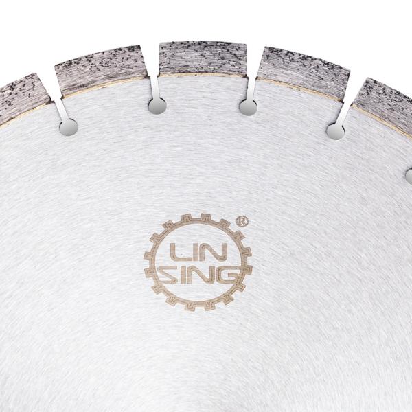 Customized Diamond Tools 350mm Diamond Cutting Disc For Concrete 3mm Blade Thickness