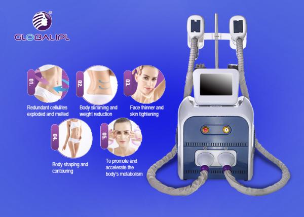 1000w Cryolipolysis Machine 1 - 10 Adjustable Vacuum Intensity For Slimming / Weight Lose