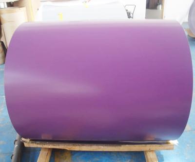 La couleur enduite d'une première couche de peinture en acier galvanisée de bobine de PPGL a enduit 2mm pour le bâtiment