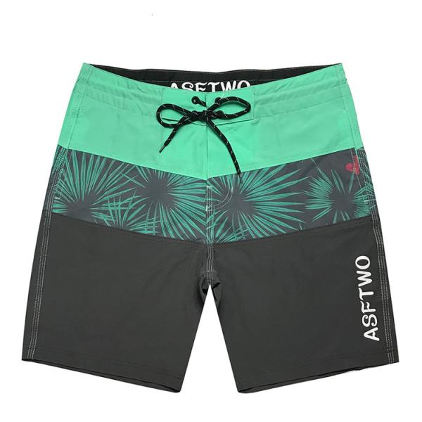 Surf Beach Board Shorts Quick Drying Thin Lightweight Embroidery Lightweight
