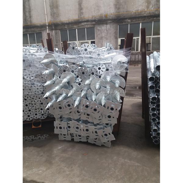 Smart Greenhouse with Customized Length and Hot Dipped Galvanized Steel Frame Featuring Roof and Side Vents