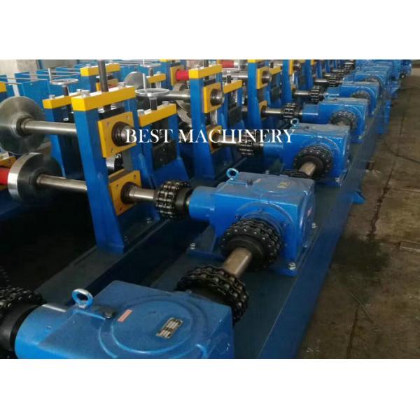 Hot Zinc Steel Sheet Z Purlin Frame Cold Roll Forming Machine House Support