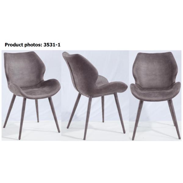 Environmental Friendly 64x52x84cm Metal Frame Dining Chair