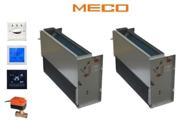 Universal Type Vertical Fan Coil Unit 400CFM 1TR Capacity With Valve Optional