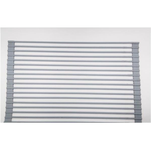 силикон аксессуаров кухонной раковины толщины 1.0mm покрыл крен вверх по циновке засыхания блюда