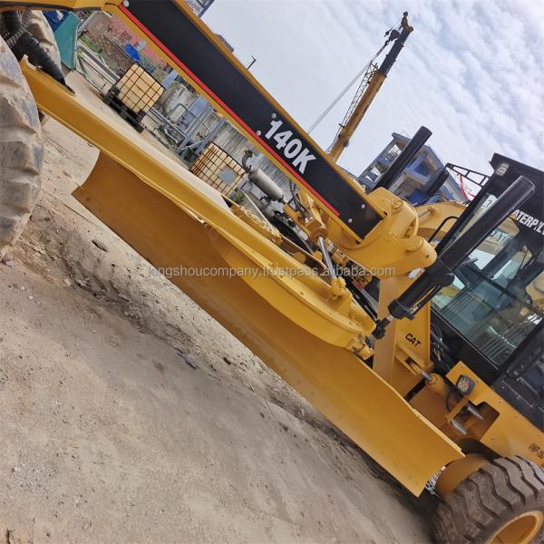 Low Working Hours Japan Original Caterpillar 140H 140K 14G Motor Grader at Affordable